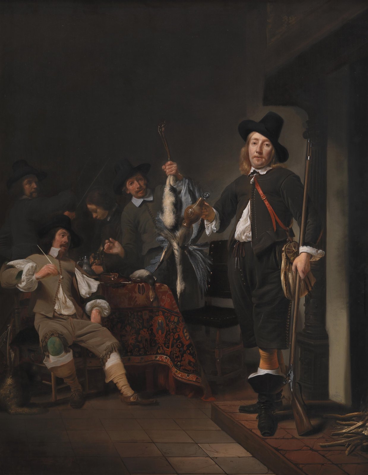 Dutch Golden Age Hunters Wall Art