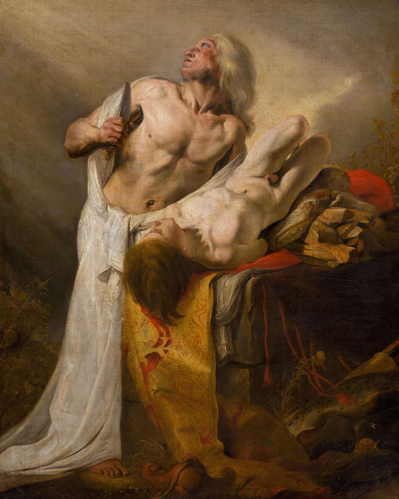 Dramatic Sacrifice Classical Art Wall Art