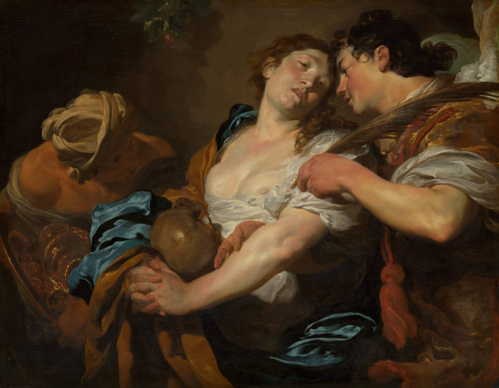 Timeless Baroque Lovers Wall Art