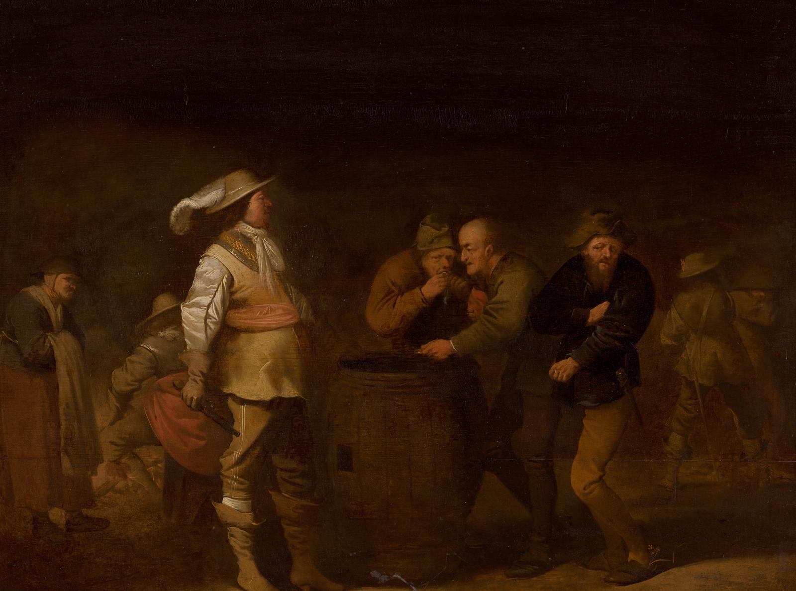 Vintage Tavern Scene Wall Art for Home