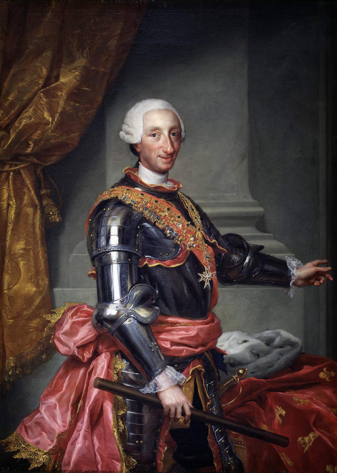 King Charles III Portrait Wall Art