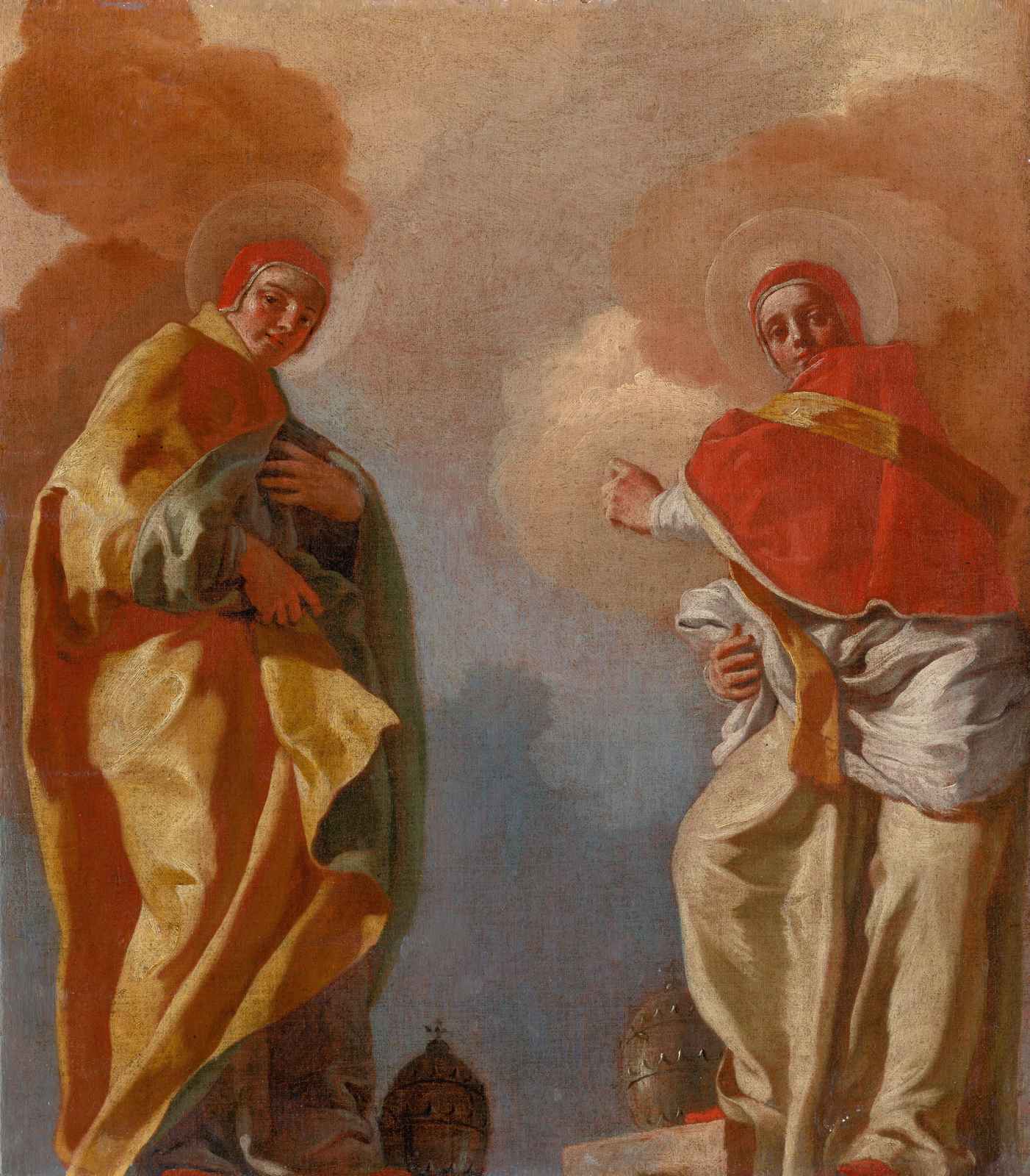 Baroque Saints Celestial Aura Wall Art