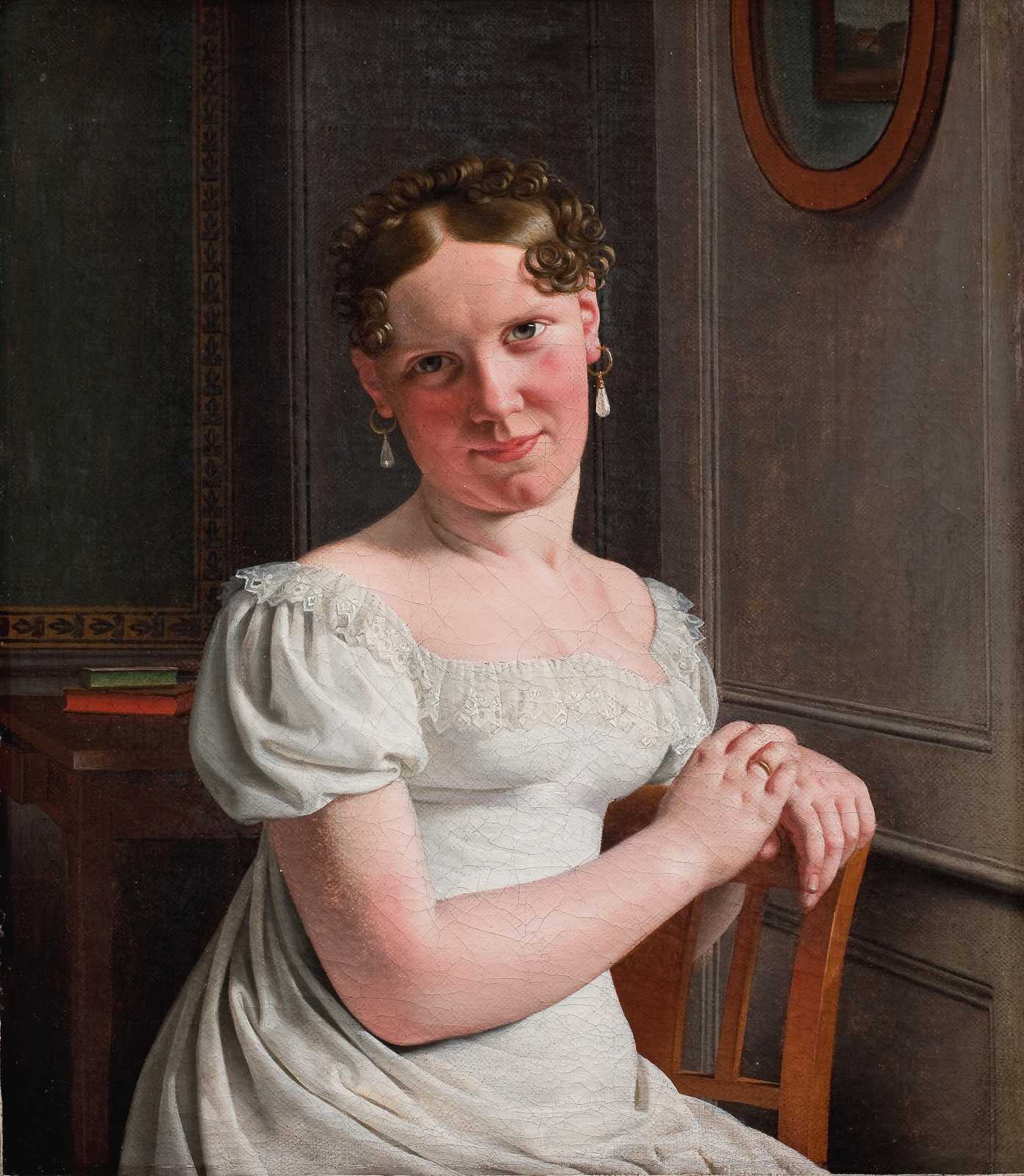 Elegant Regency Portrait Wall Art
