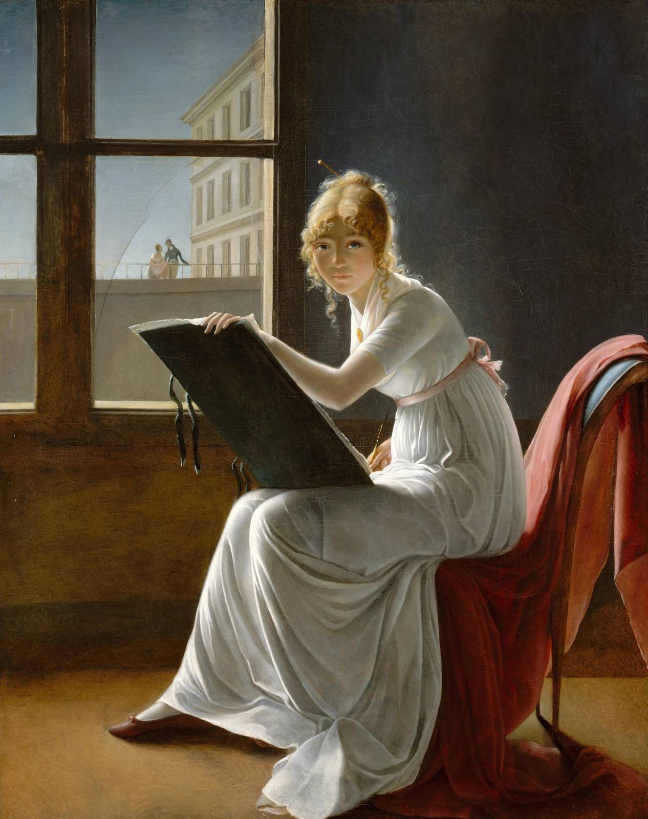 Neoclassical Artist Portrait Wall Art
