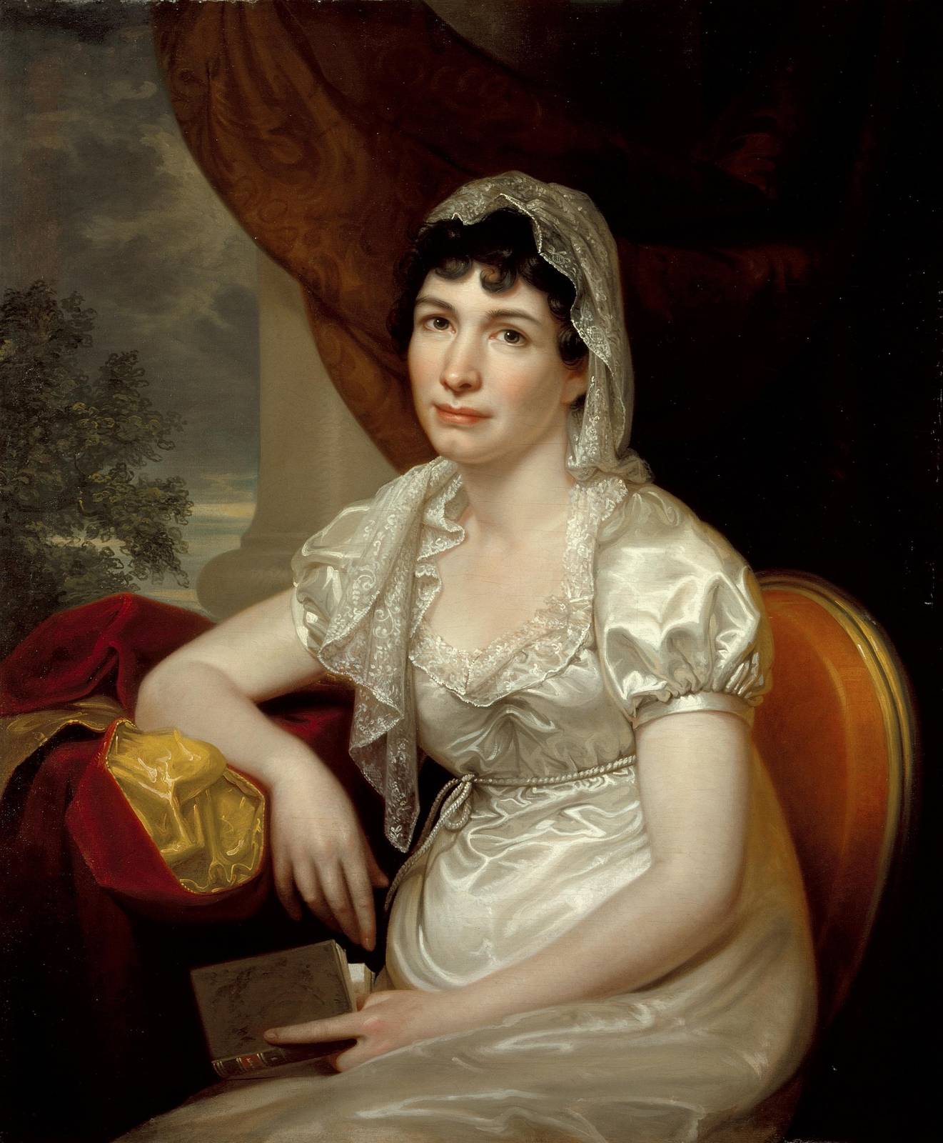 Elegant Portrait of a Lady Wall Art
