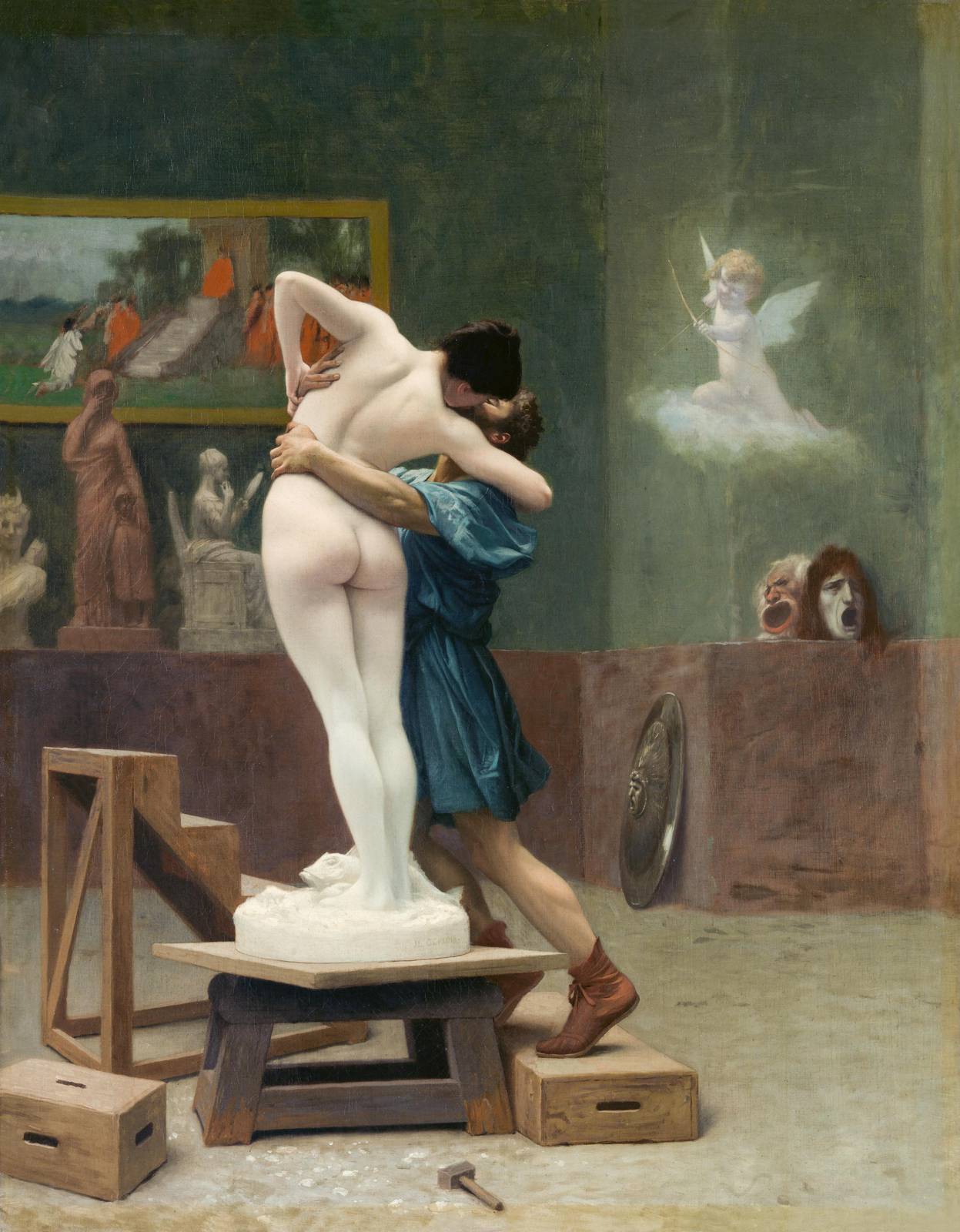 The Pygmalion Effect: Romantic Art Wall Art