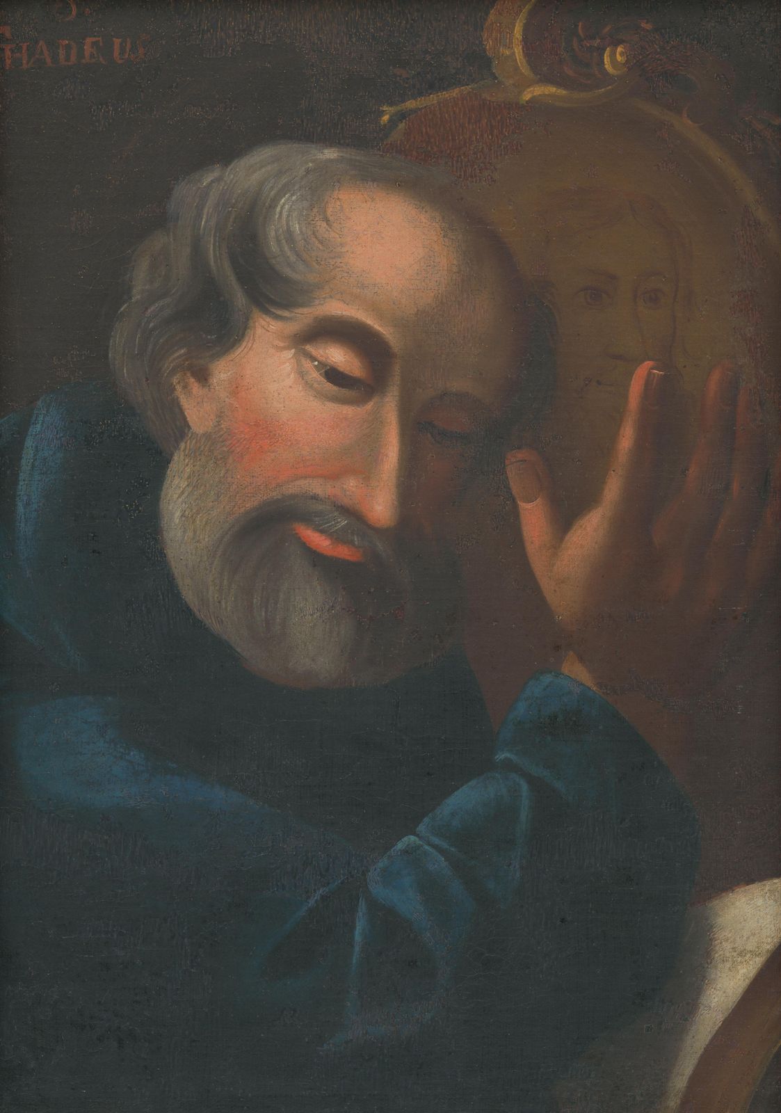 Saint Thaddeus Praying Portrait Wall Art
