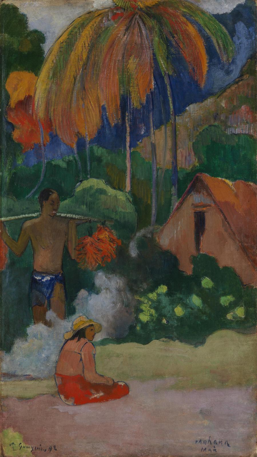 Tahitian Landscape Wall Art - Tropical Art