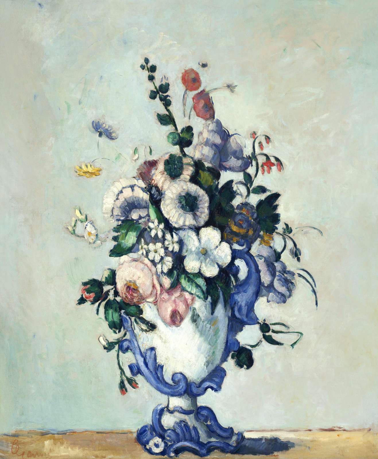 Vase of Flowers Oil Painting Wall Art