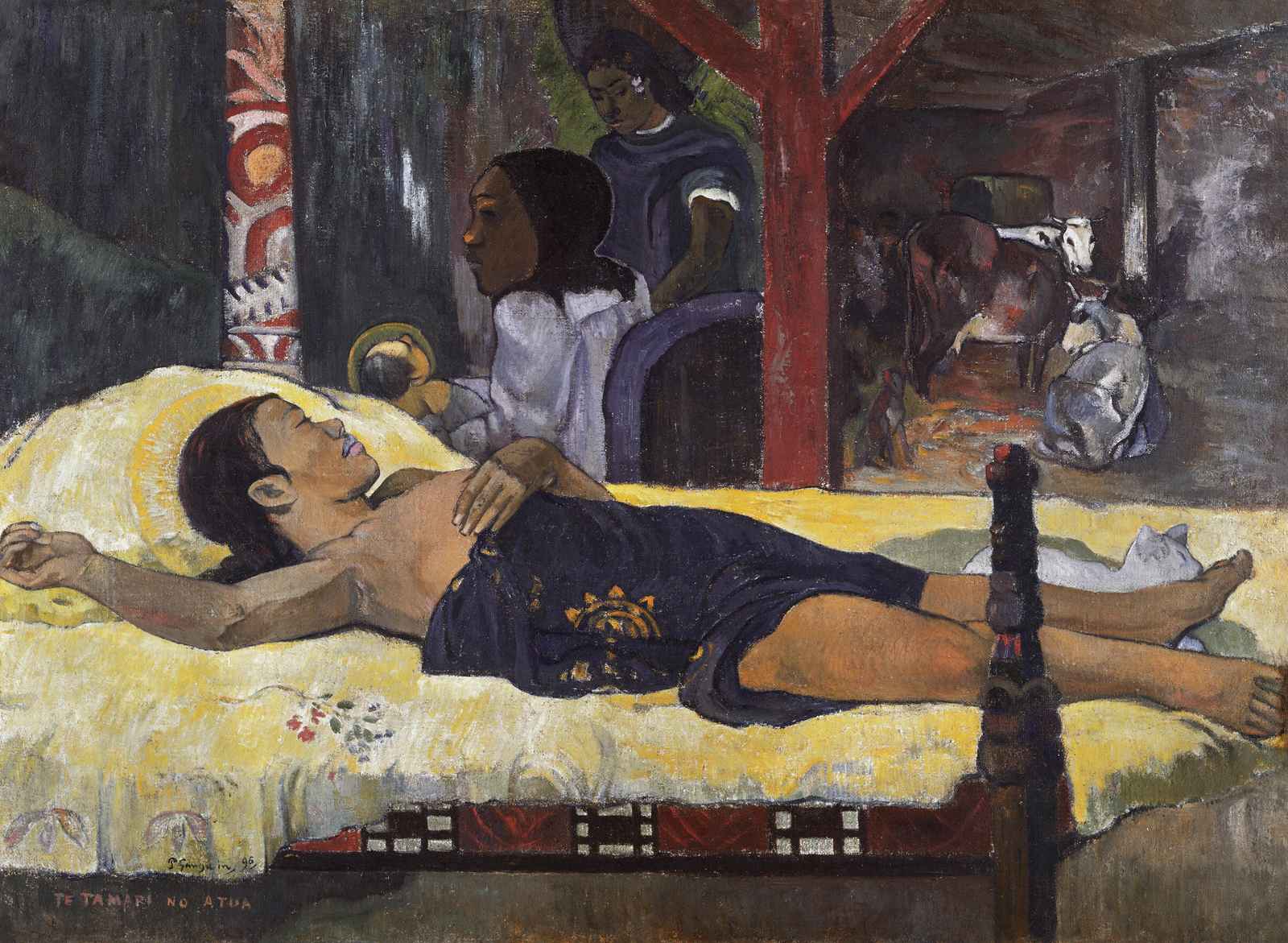 Gauguin's Vision of Maternity Wall Art