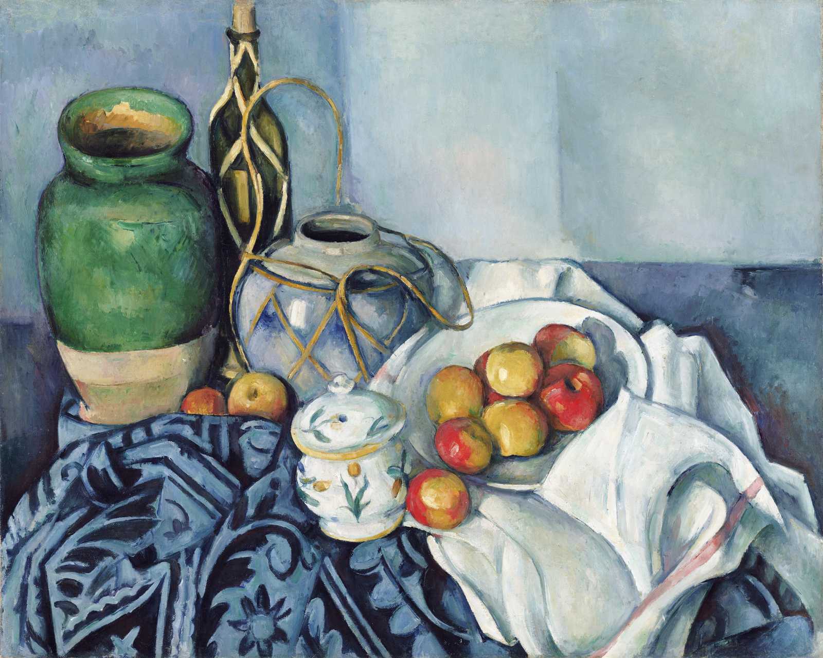 Vase with Apples Wall Art