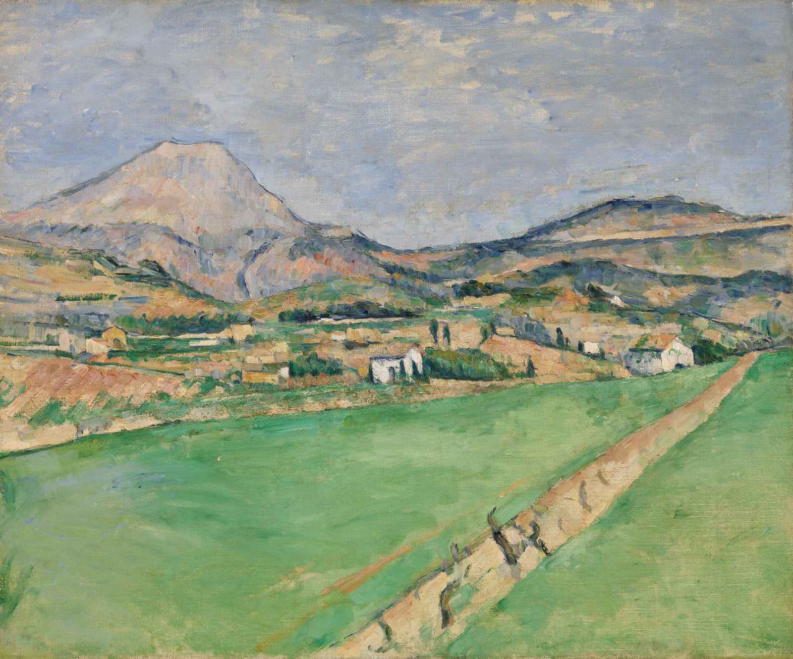 Mont Sainte-Victoire Landscape Wall Art