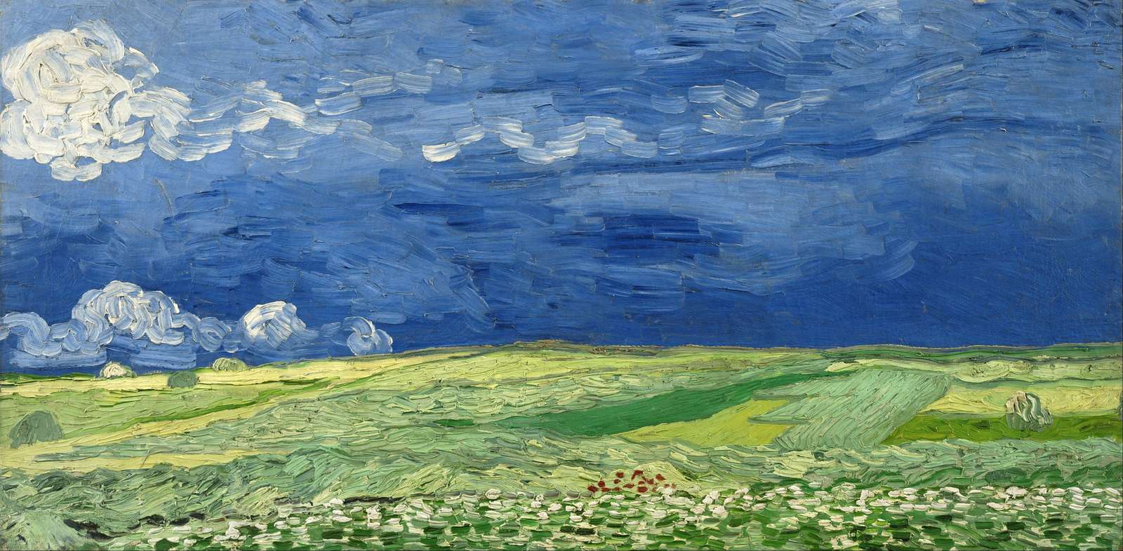 Van Gogh Wheat Field Wall Art