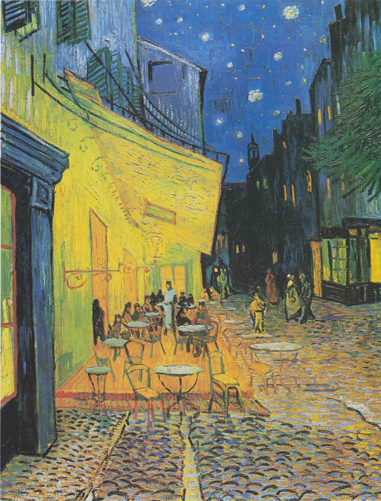 Van Gogh Cafe Terrace Night Sky Wall Art