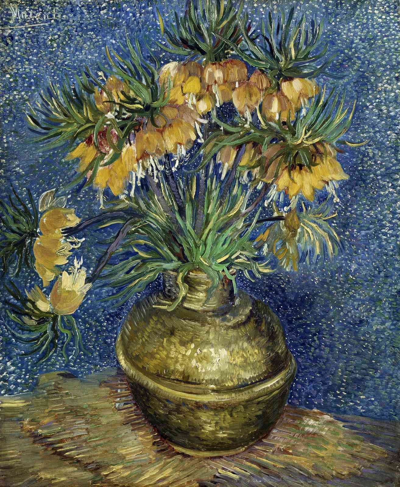 Van Gogh Imperial Fritillary Floral Wall Art