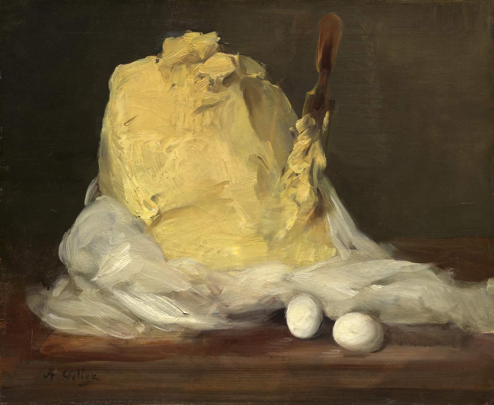 Impressionist Butter & Eggs Still Life Wall Art