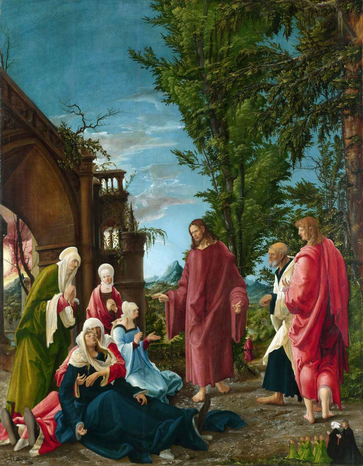 Renaissance Jesus & Disciples Wall Art