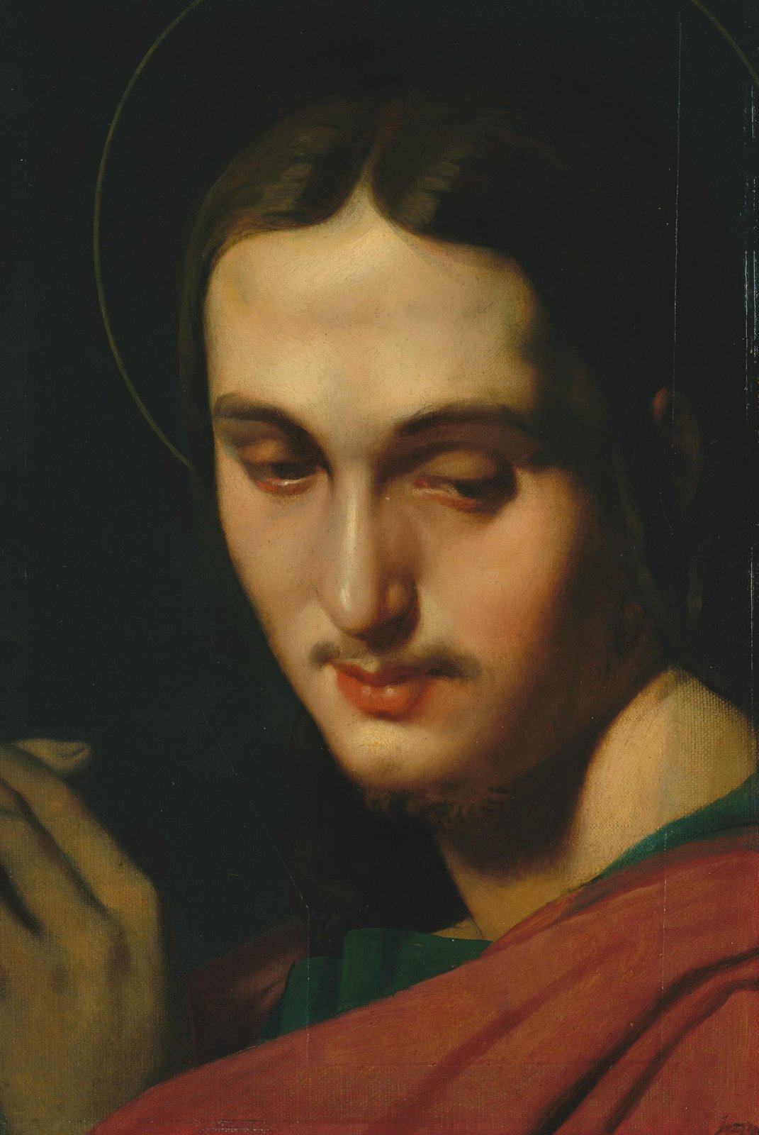 Serene Christ Portrait Wall Art