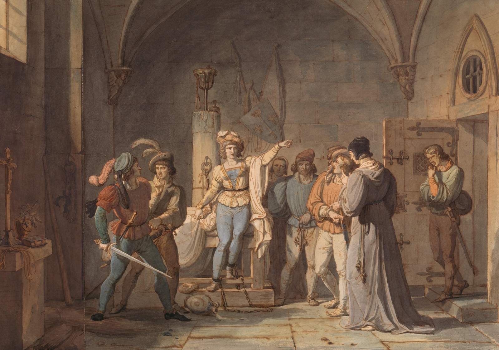 Dramatic Historical Scene Wall Art
