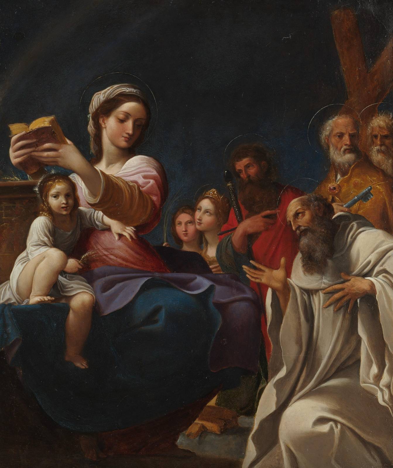 Sacred Madonna & Child Religious Art Wall Art