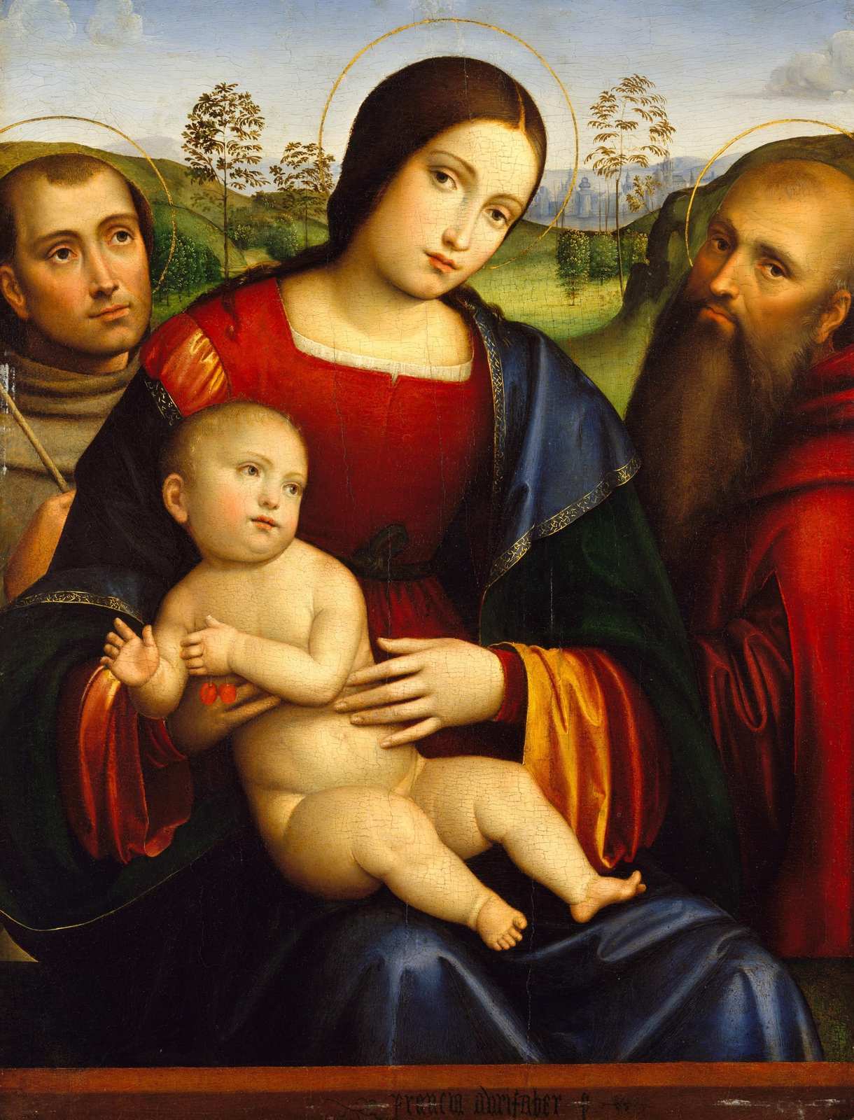 Madonna and Child Renaissance Wall Art