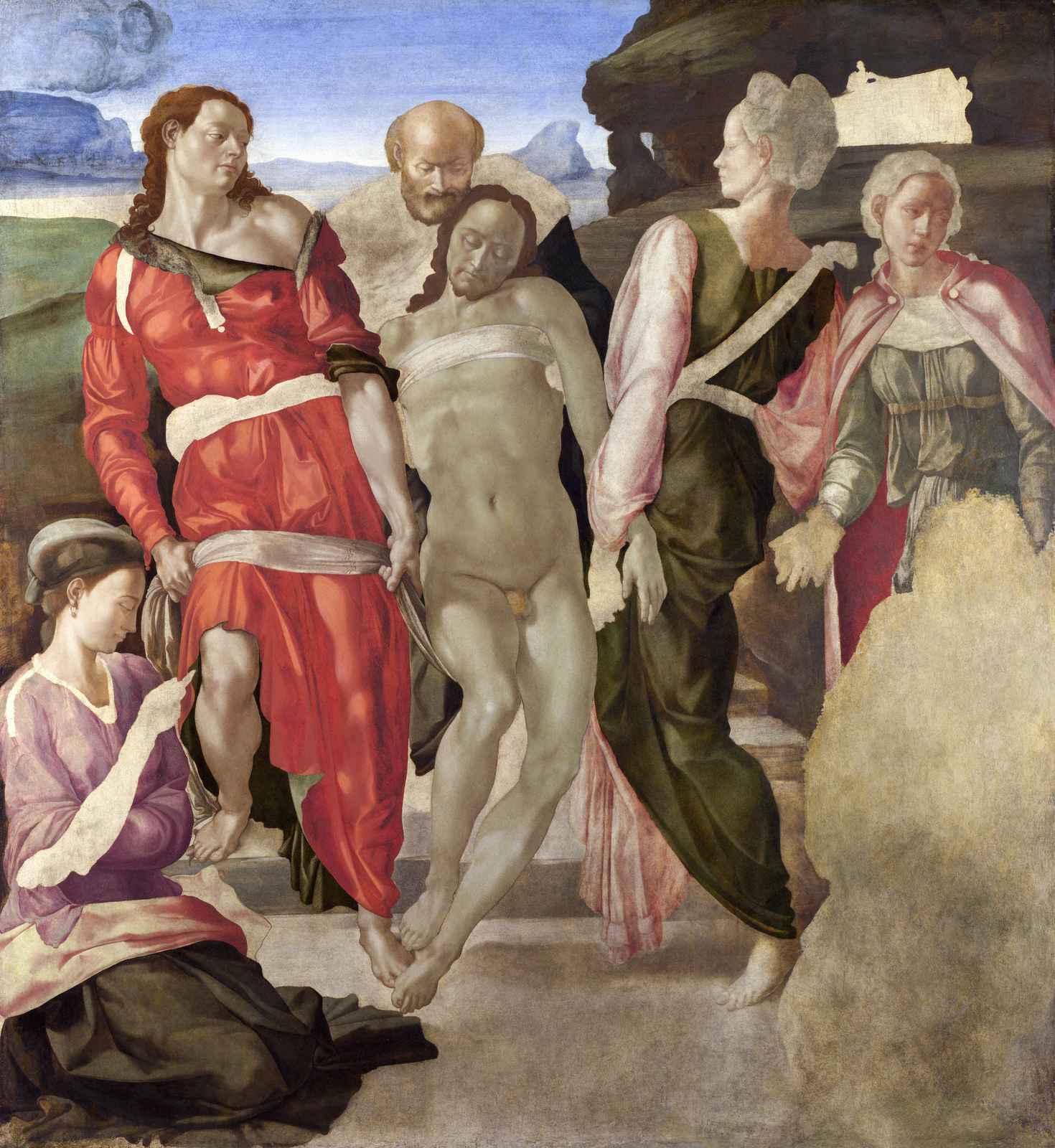 Renaissance Masterpiece Lamentation Wall Art