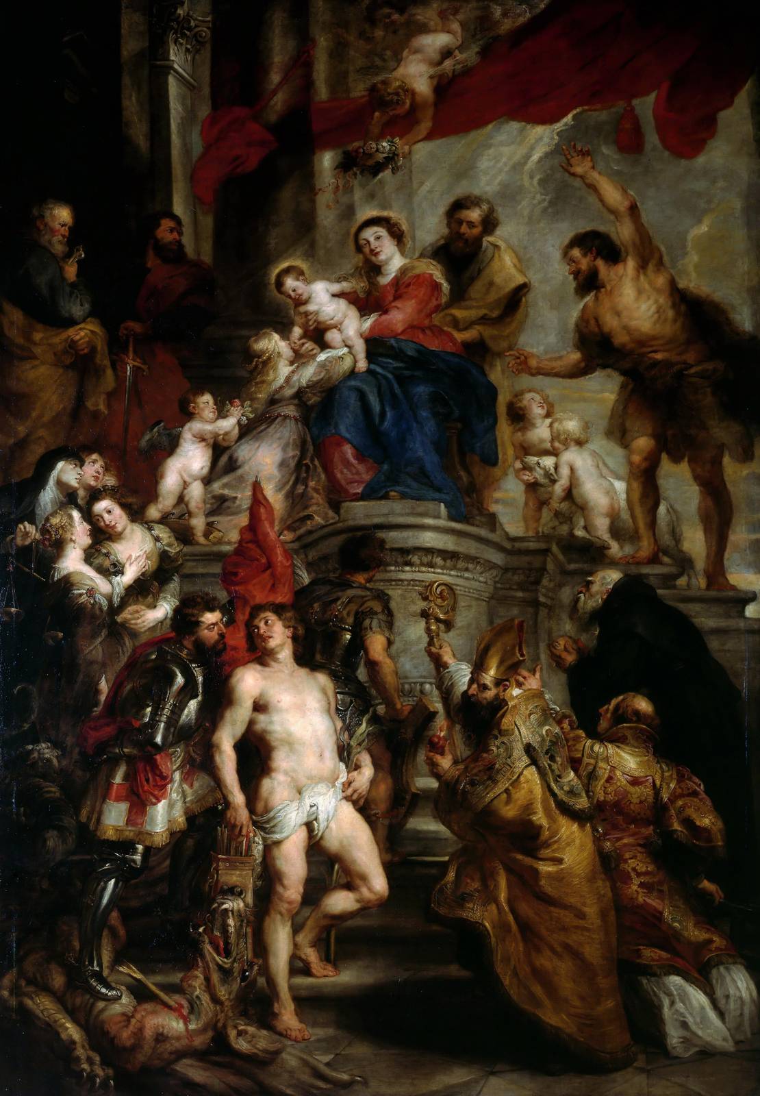 Baroque Masterpiece Religious Art Wall Art