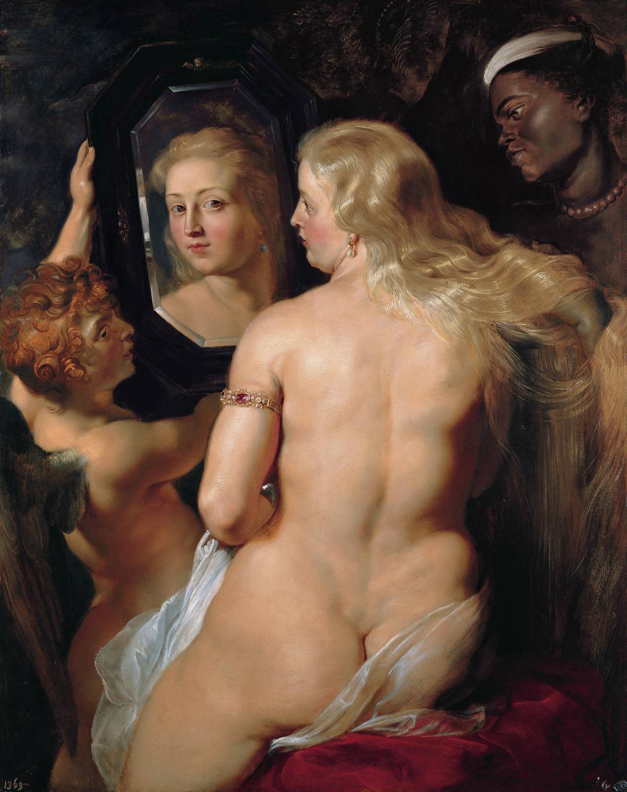 Venus Before a Mirror Classical Wall Art