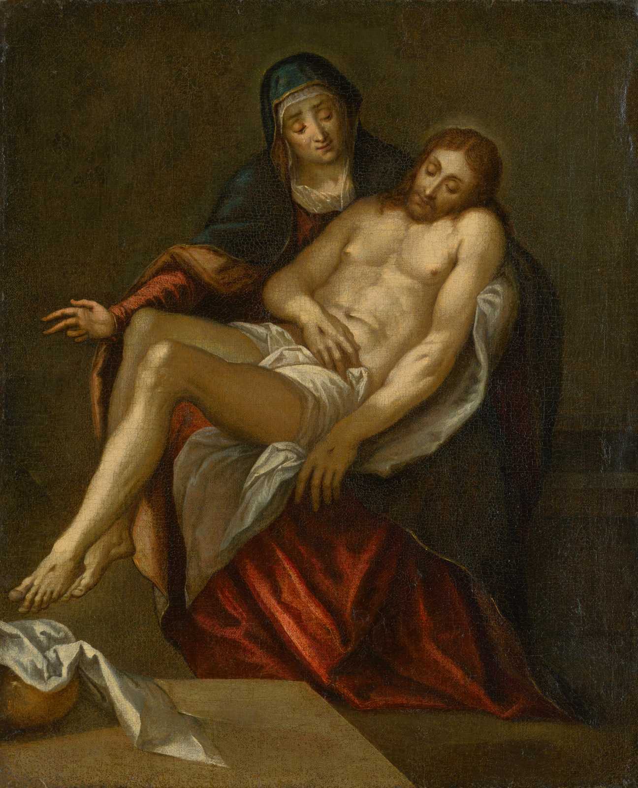 Pieta Religious Art - Mother & Son Wall Art