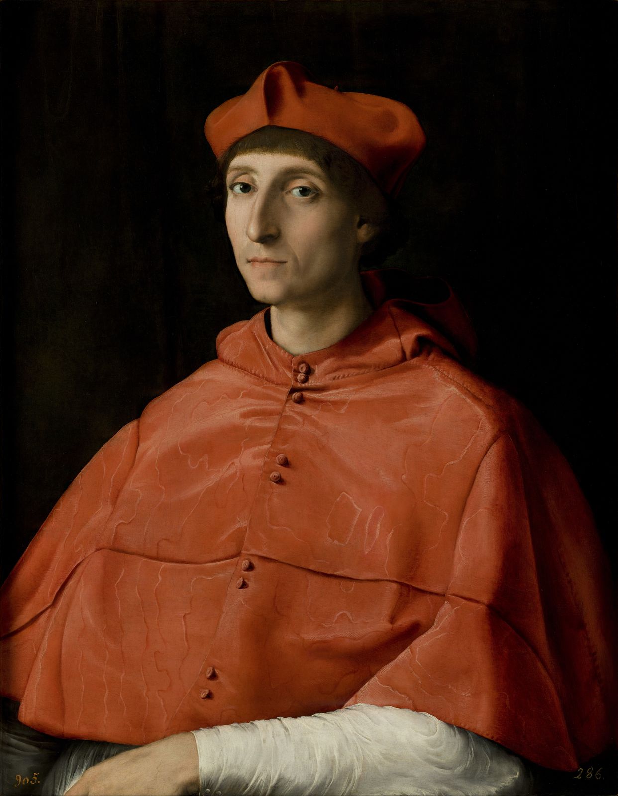 Renaissance Cardinal Portrait Wall Art - Vintage Art