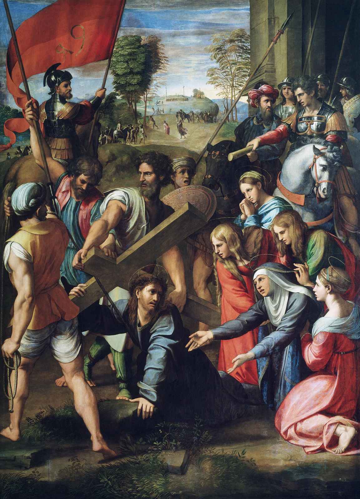 Via Dolorosa Jesus Christ Religious Wall Art