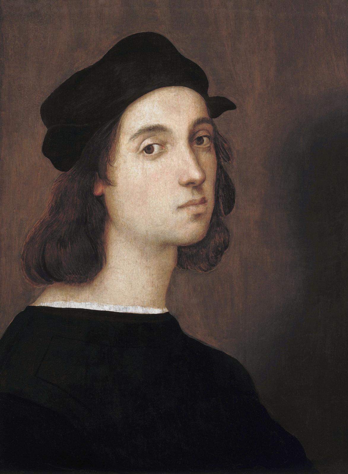 Renaissance Portrait Black Hat Wall Art