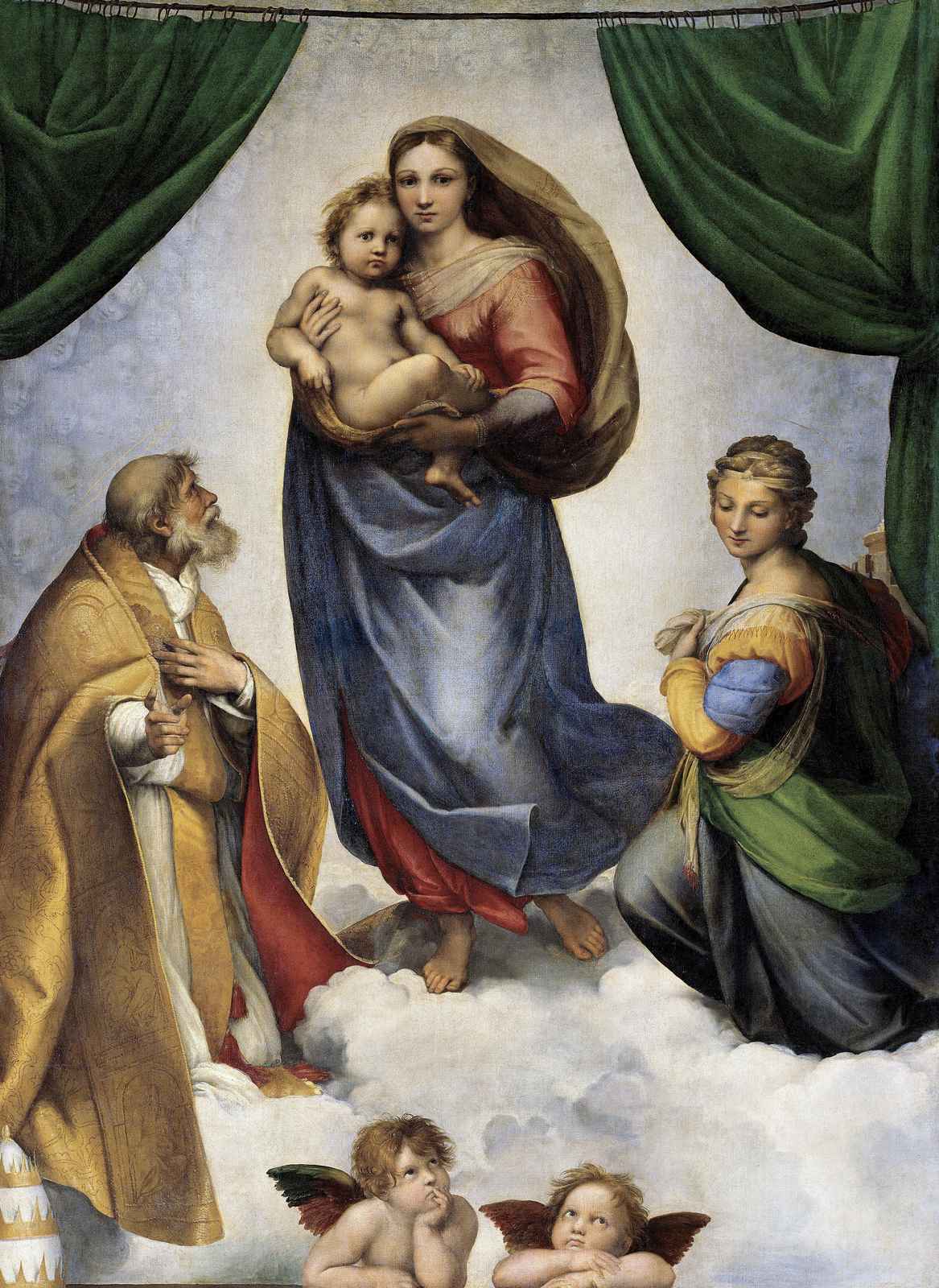 Madonna and Child Renaissance Masterpiece Wall Art