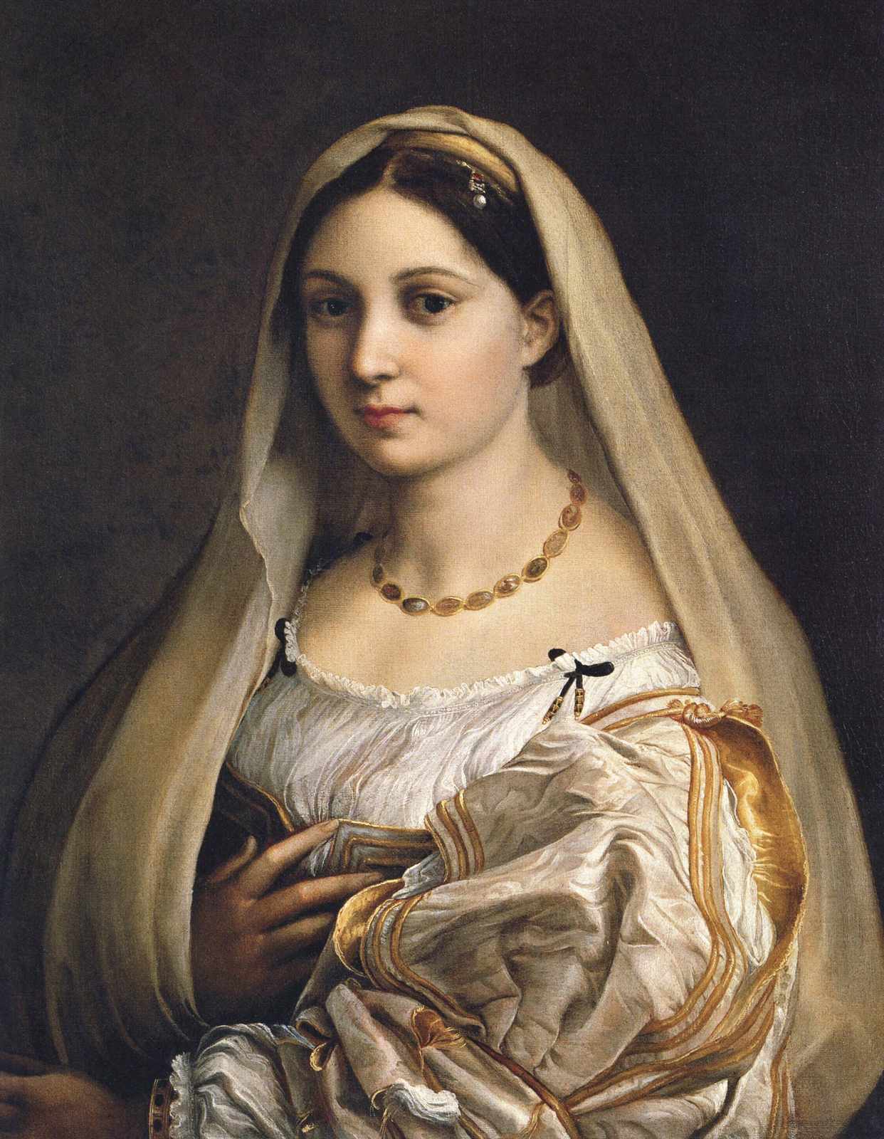 Renaissance Lady Portrait Wall Art Wall Art