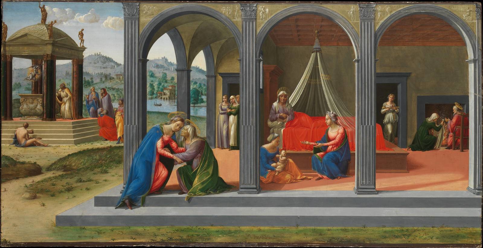 Renaissance Religious Scene Wall Art