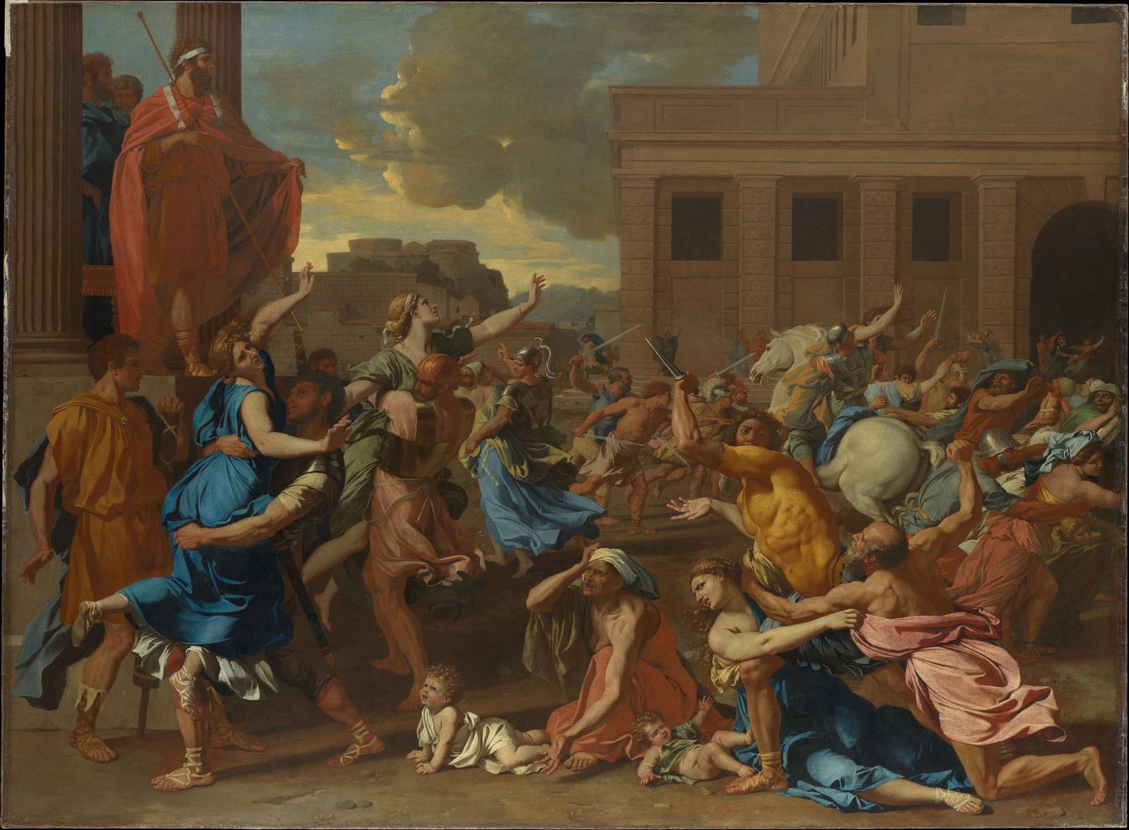 Dramatic Historical Scene Wall Art