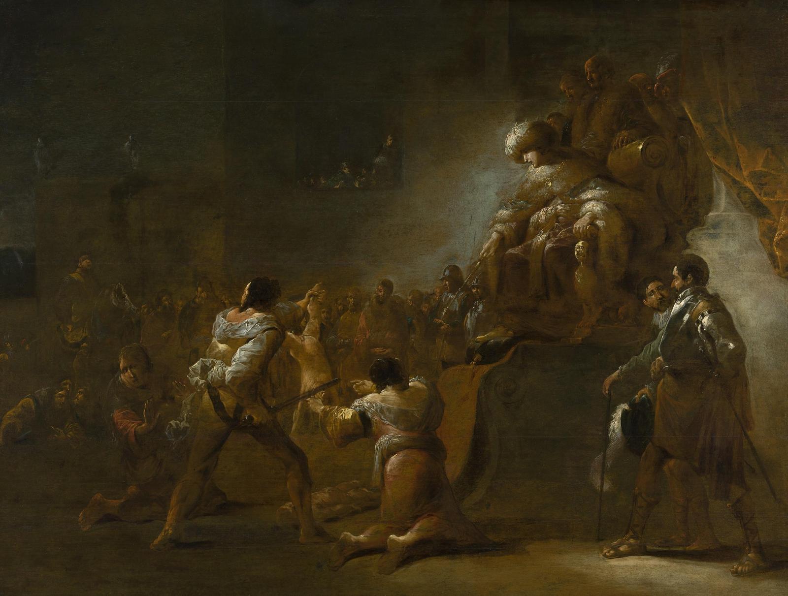 Dramatic Historical Scene Wall Art