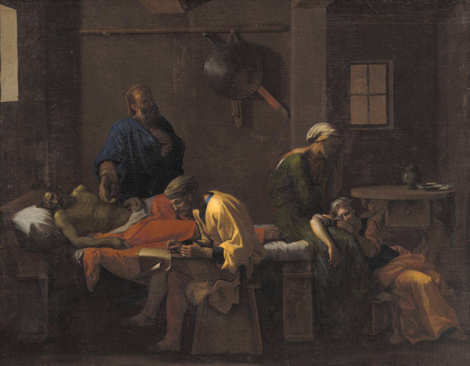 Baroque Medical Scene Wall Art