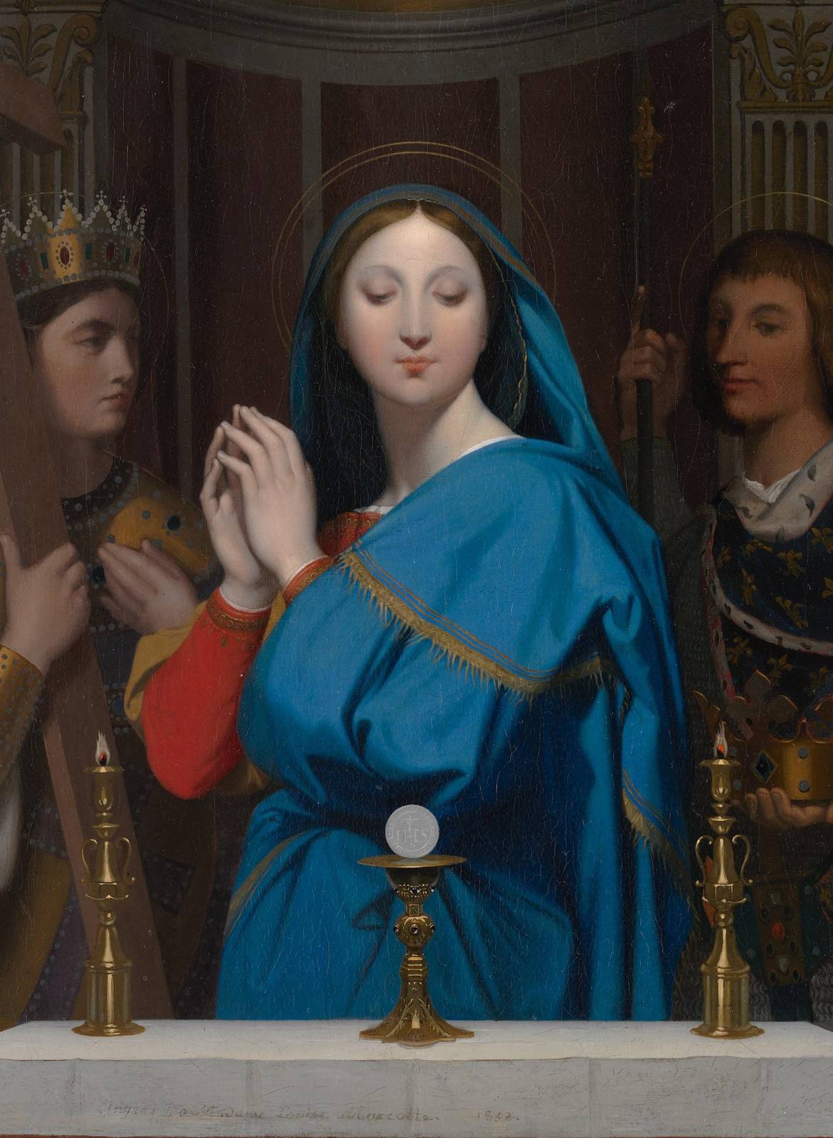 Sacred Scene Madonna & Saints Wall Art