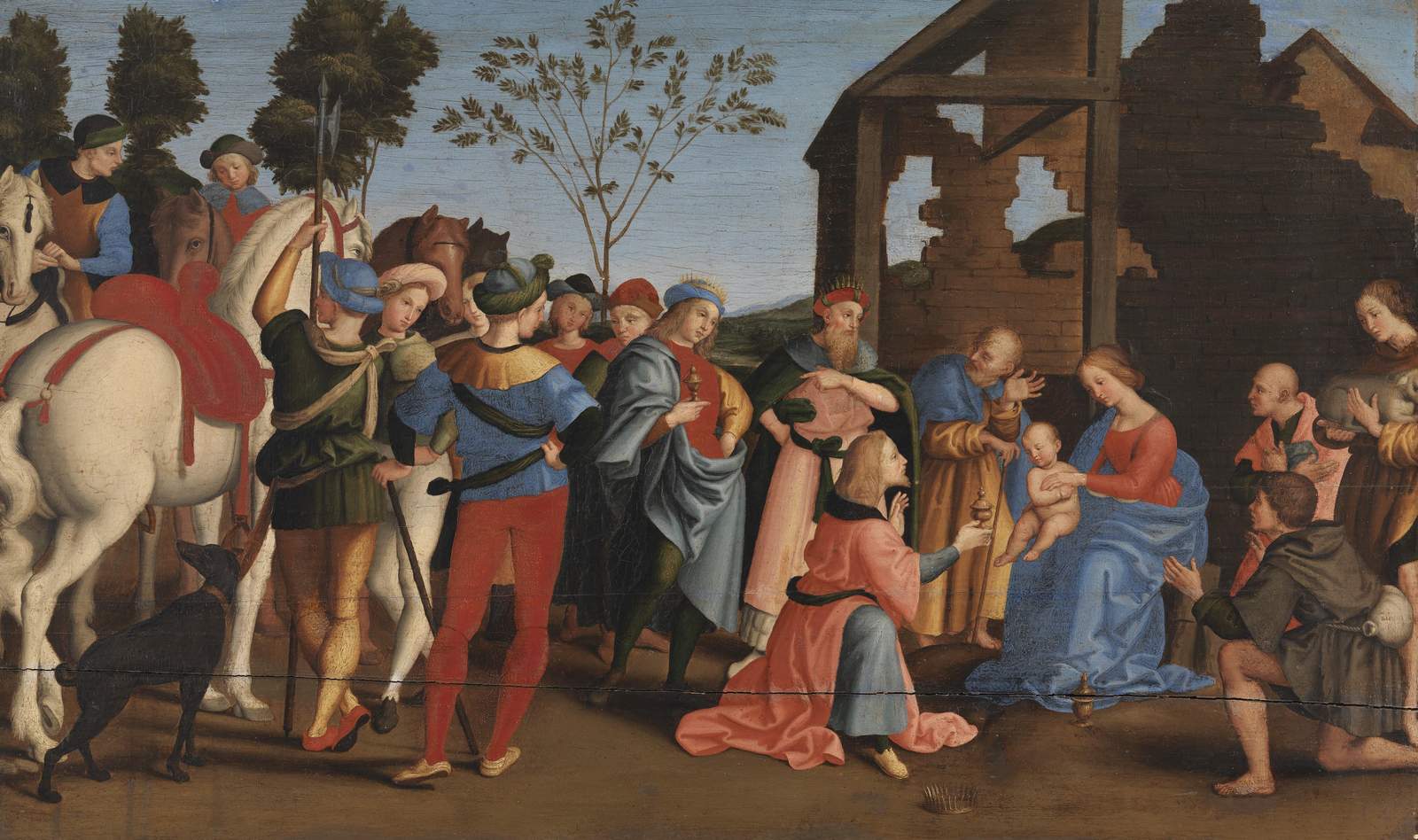 Adoration of the Magi Renaissance Wall Art