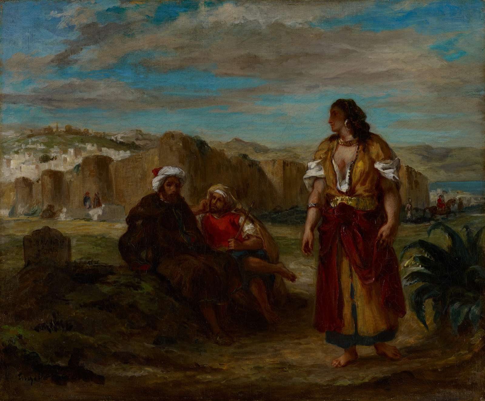 Orientalist Scene Wall Art - Middle Eastern Art