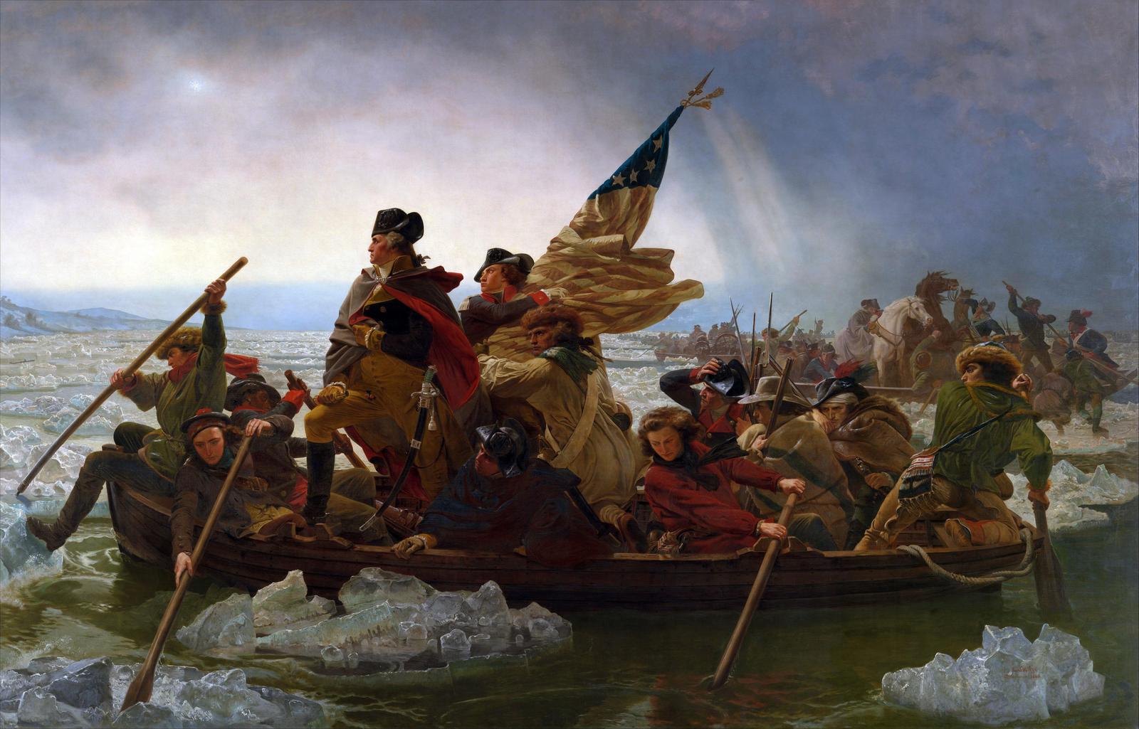 Washington Crossing the Delaware Wall Art