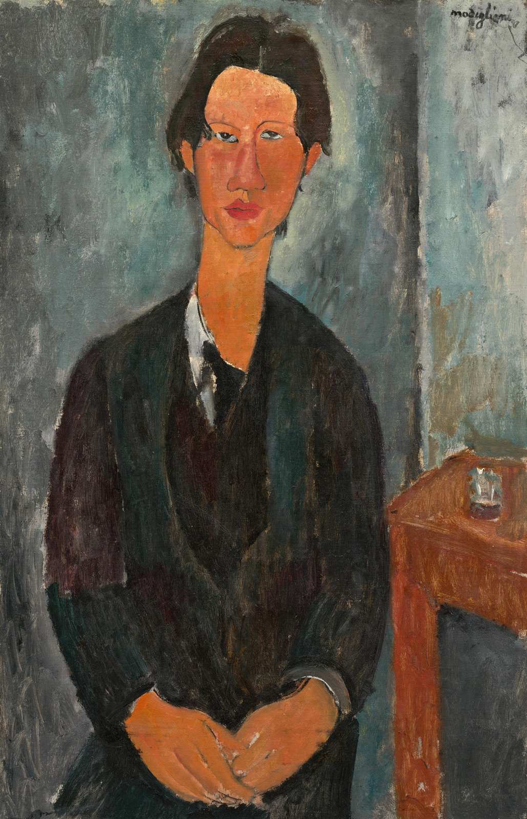Modigliani Portrait Amadeo Portrait Wall Art