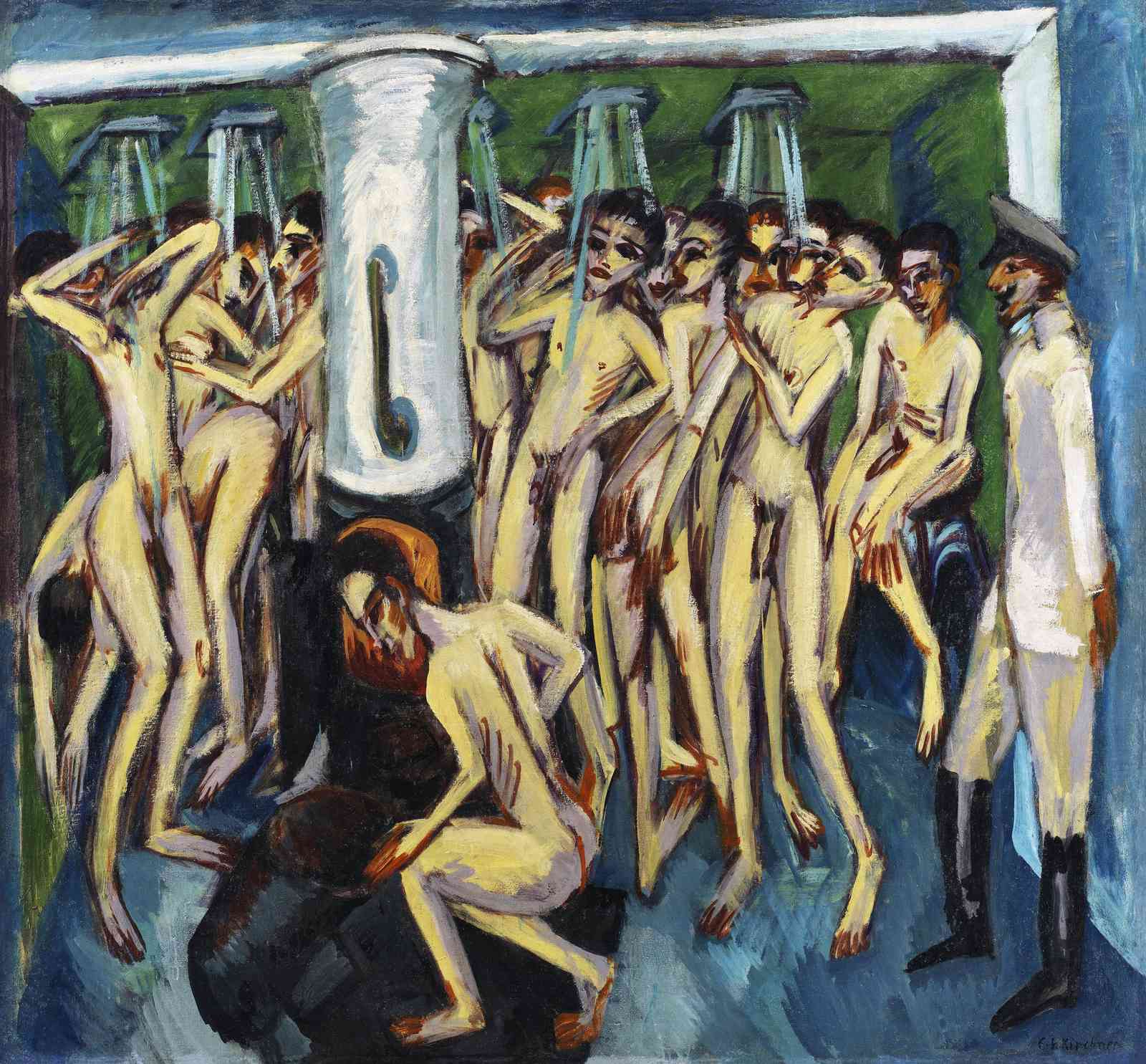 German Expressionist Art Print - Bold Figures Wall Art