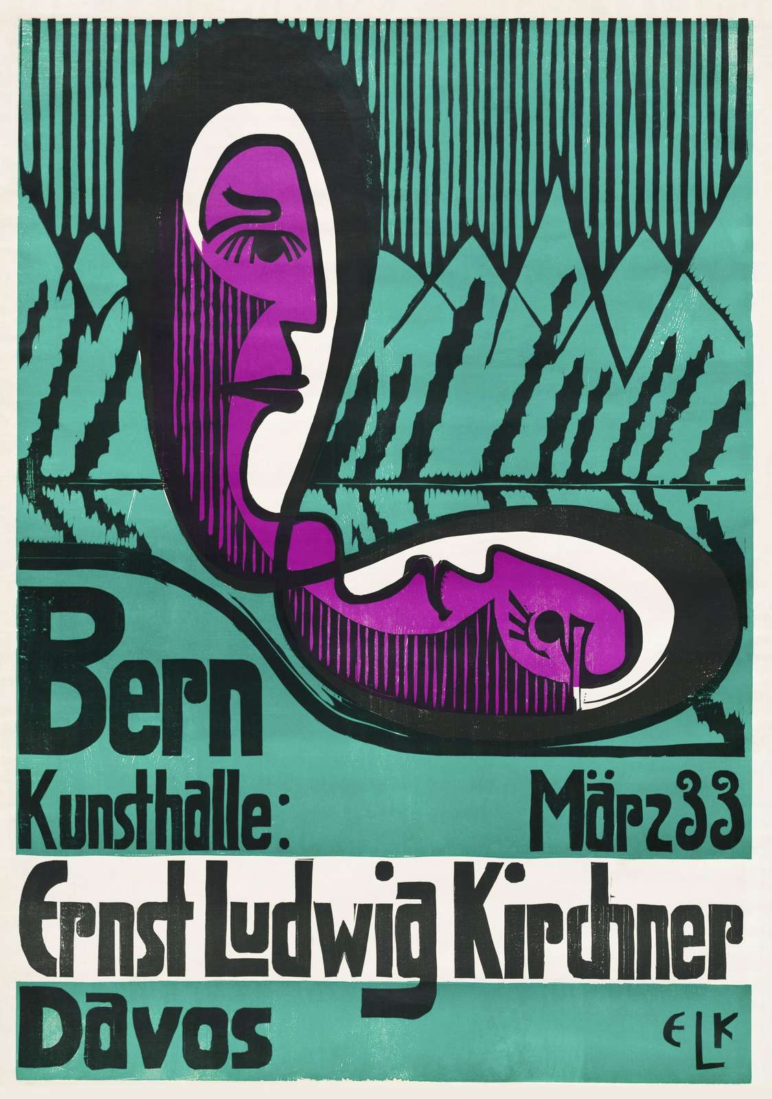 Ernst Ludwig Kirchner Portrait Wall Art