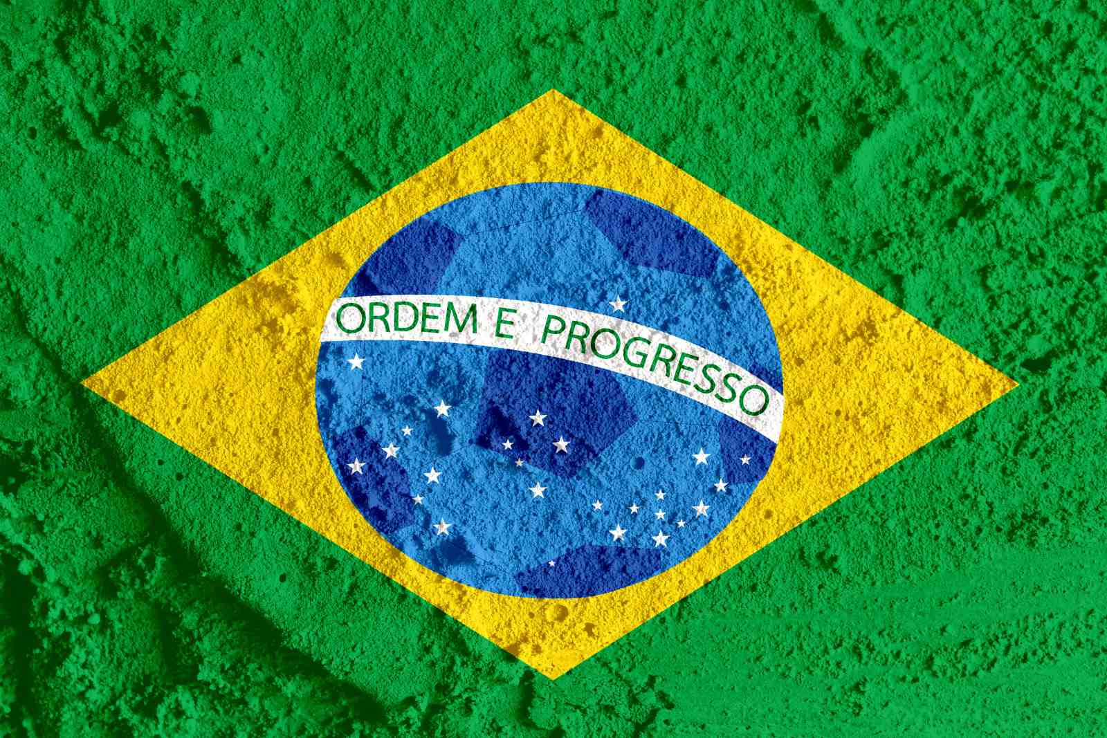 Brazilian Flag "Ordem e Progresso" Wall Art