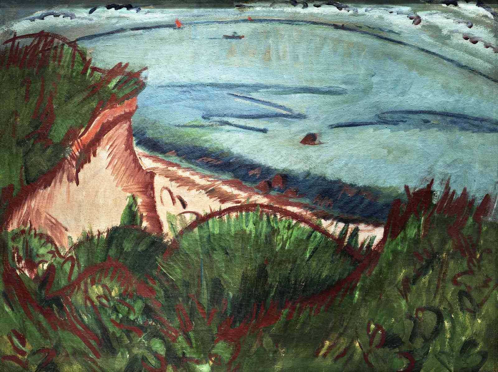 Seaside Landscape Impressionist Wall Art