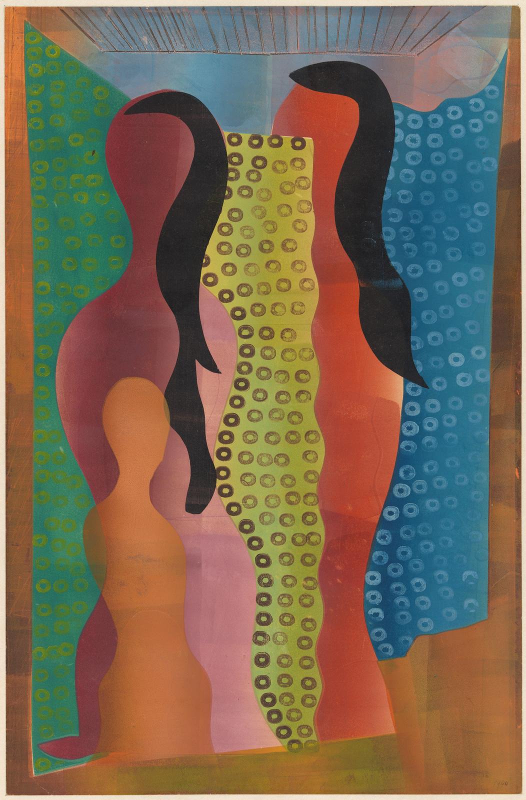 Abstract Figures Wall Art | Modern Wall Art