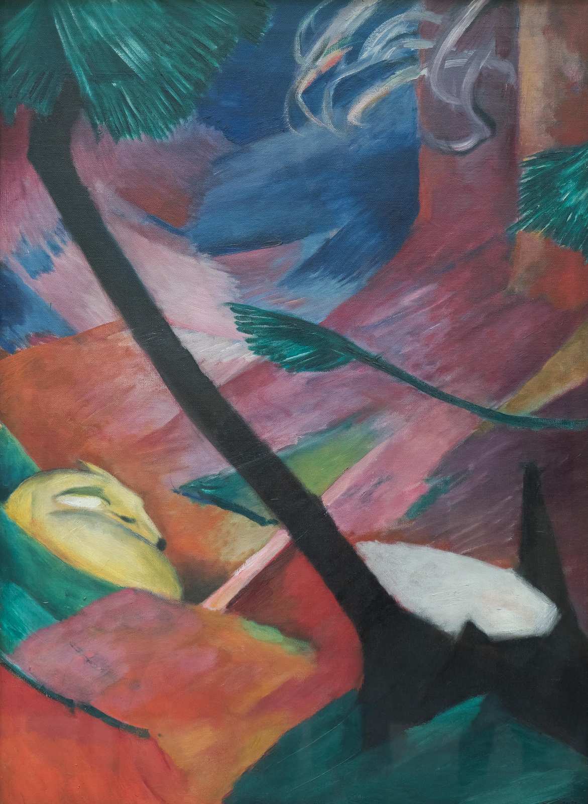 Vibrant Expressionist Animal Wall Art