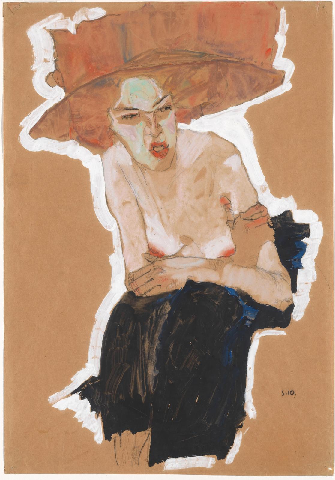 Expressive Woman Portrait Wall Art Wall Art